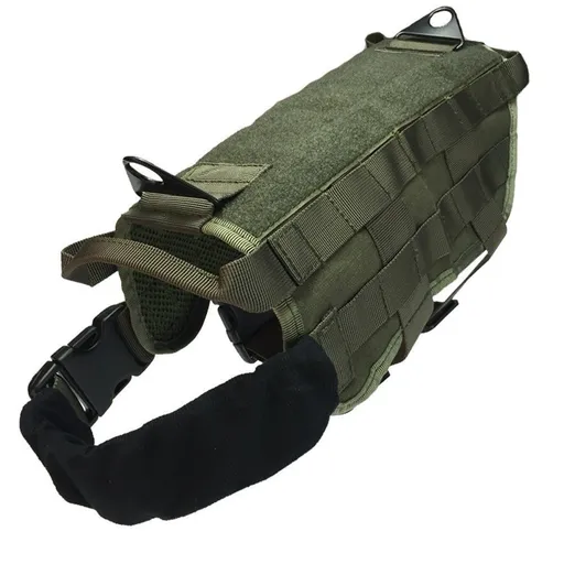 FW Tactical Dog Vest Nylon Pet Clothing Army Green M