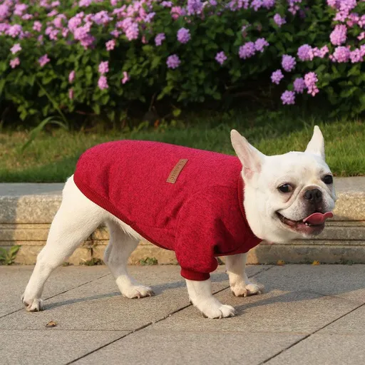 Pet Sweatshirt for Dogs and Cats by shine New Size Classic Sweat Burgundy 2XL (bust 58 back 45cm long)