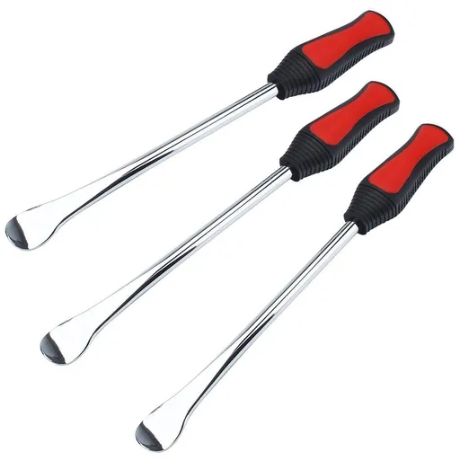 14.5" Tire Iron Lever Tool Spoon Motorcycle Bike Tire Change Kit Dirt Bike Touring Set of 3 tire spoon levers