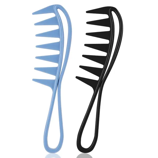Wide Tooth Comb Curling Shark Combs Hair Styling Accessories Professional Salon Afro Coarse Comb Anti-Static Durable
