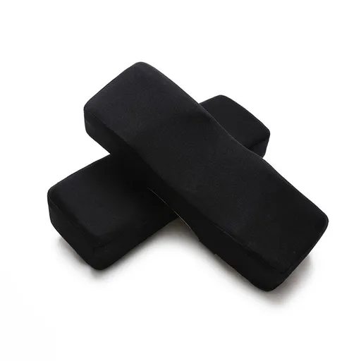 Chair armrest Cushions Elbow Pillow Pressure Relief armrest Pads 2-Piece Set of Office Chair armrest Gaming Chair armrest（black）