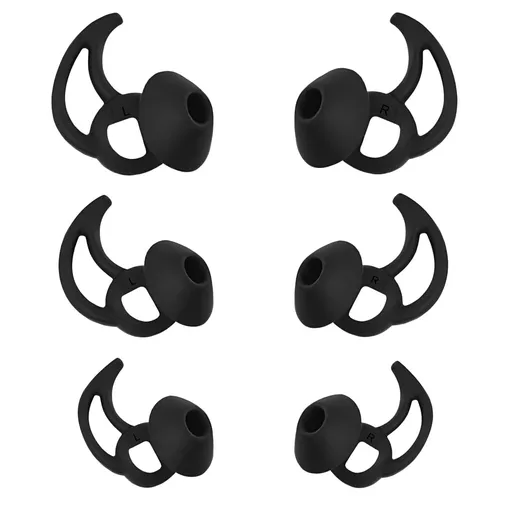 Earbud Replacement Tips Silicone Earbud Tips Earbud Caps Compatible with and Sport Headphone Ear Tips Earbud Rubber Tips 3 Pairs