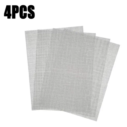 4 Pcs Stainless Steel Wire Mesh Panels, 5.9x8.3in 1mm Hole Metal Screen Mesh, Rodent Proof Drain Cover for Airbricks Vent Windows
