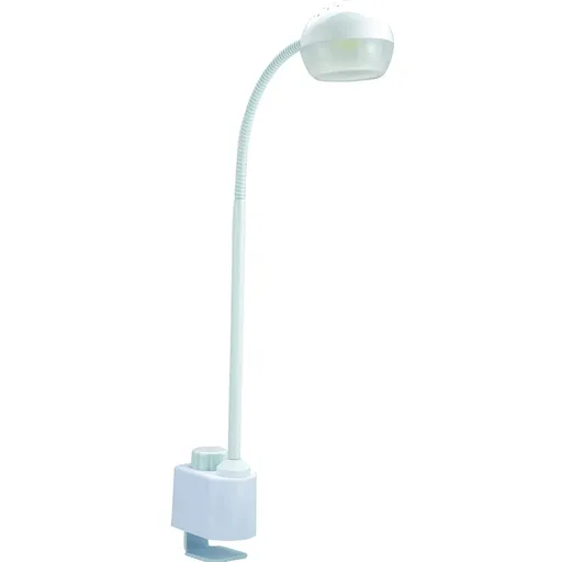 LED Desk Lamp Inbuilt Multi-Functional Adjustable Gooseneck 46cm Cool White