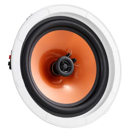 4 PCs 203.2 mm in Ceiling Speakers, 100-Watts, Flush Mount Ceiling & in-Wall Speakers System with 8ΩImpedance 89dB Sensitivity, for Home Kitchen Living Room Bedroom or Covered Outdoor Porches