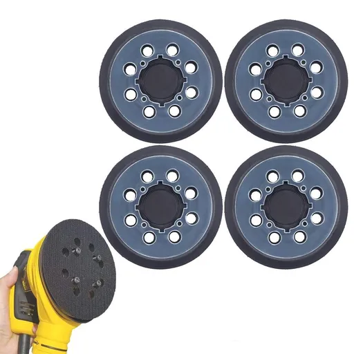 4pcs Replacement Sanding Pads compatible with DeWalt 5 inch 8 Hole Hook and Loop
