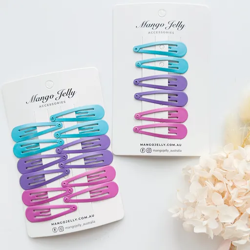 Essential Snap Hair clips - MAGIC - 6 Pieces