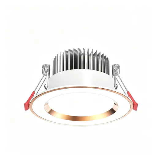 2 Pack Platinum White 5W Warm White [Luxury All Aluminum] (Cutout 6.5-8.5cm) | Recessed LED Ceiling Light | Halloween Mini Cozy Gift | Small Warm Light All Aluminum Downlight