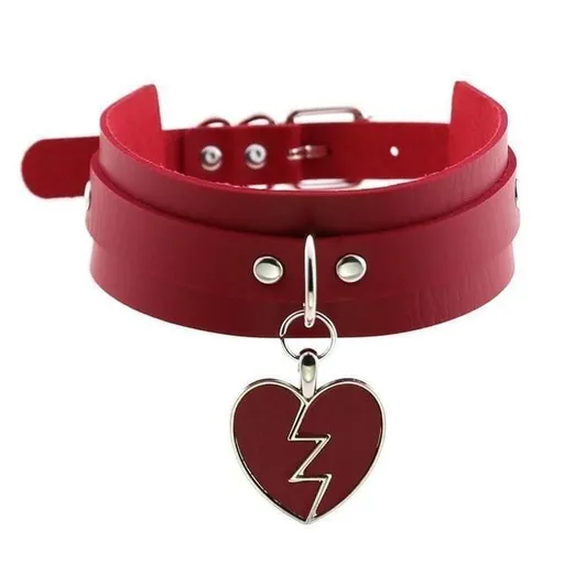 House Of Dasein Heart Breaker Collar - Red