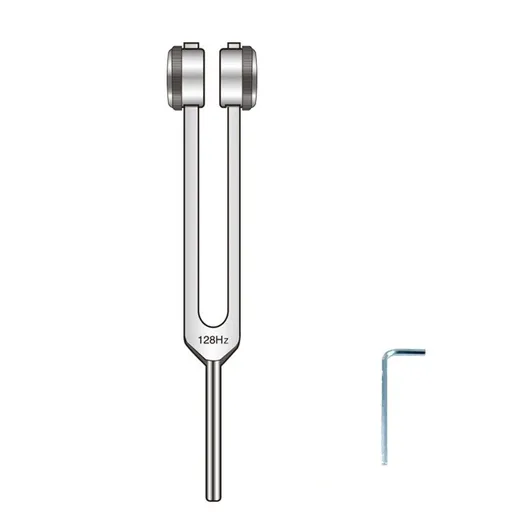 Aluminum Tuning Fork ,128 Hz Weighted Tuning Fork Medical-Grade Tuning Forks for Healing-Professional Tuning Fork
