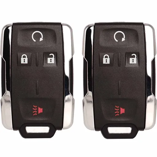 Key Replacement Compatible for Chevy 1500 2500 HD 3500 HD 2014 Chevrolet Colorado Car Keyless Entry Remote Start Control(2pcs)