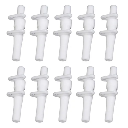 10pcs Tent Pole Connectors Plastic Tent Rod Joints 5.5mm for Camping