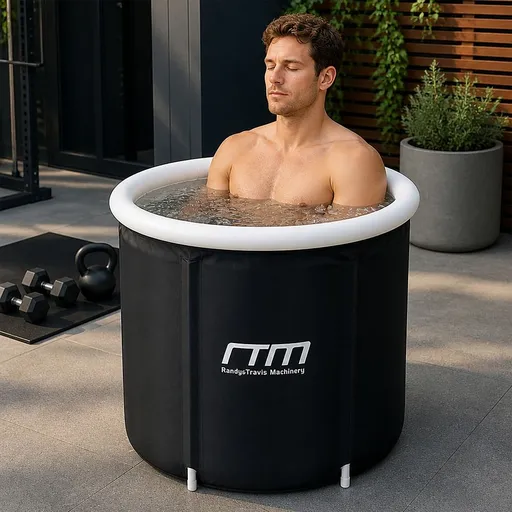 Premium Portable Ice Bath Inflatable Foldable Cold Water Therapy