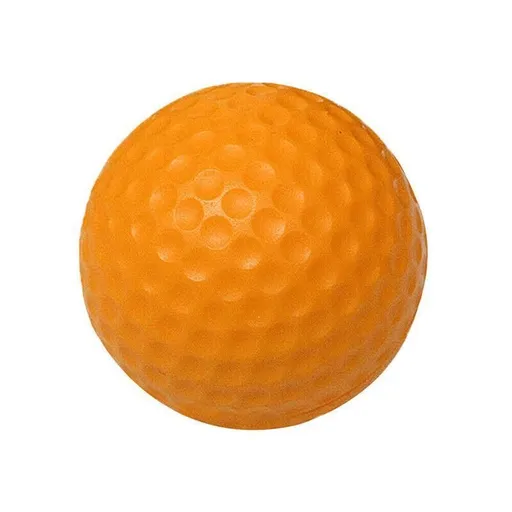 Indoor Outdoor Golf Training Foam Balls 12 Pack PU Soft Practice Accessories - Orange