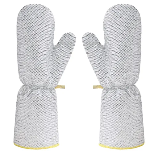 2 Pack Stainless Steel Wire Dishwashing Gloves, Scrubber Cleaning Gloves for Pots, Pans, Dishes and Kitchen Cleaning, Grey
