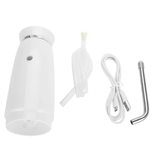 Portable USB Fast Charging Electric Automatic Bottle Drinking Water Pump Dispenser (White)