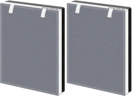 Vital 100 Replacement Filter for LEVOIT Vital 100 Air Purifier, 3-in-1 H13 True HEPA High-Efficiency Activated Carbon Filter, Compared to Part # Vital 100-RF, 2 Pack