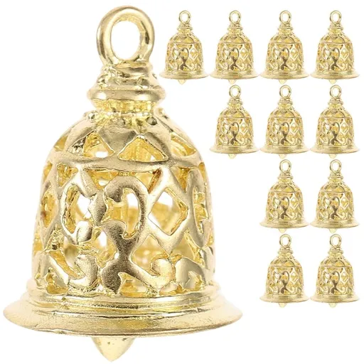 Crafting Bells Golden 12Pack 0.6x0.5in Copper