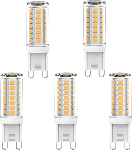 5pcs G9 LED Bulbs 3W White Light
