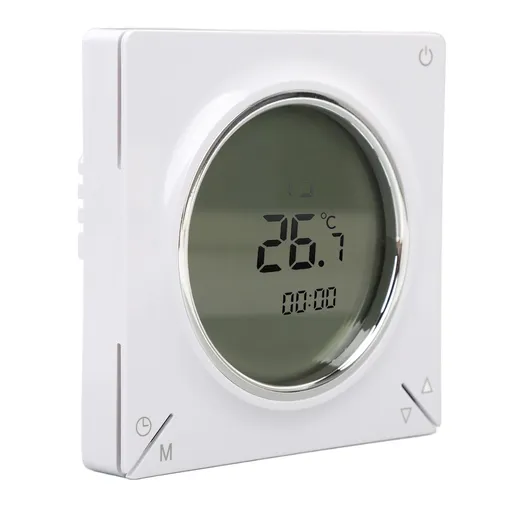 Smart Digital Thermostat with LCD Screen 16A Electric Heating Thermostat with Memory Function Room Temperature Controller