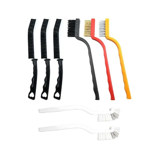 8 Piece Hard Cleaning Brush Set for Kitchen Bathroom and Crevices