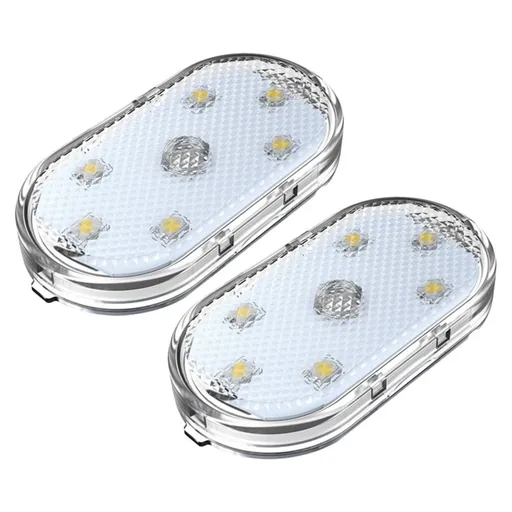 1 Pair Indoor Touch Light Trunk Chargeable Ambient Lighting car Interior Interior LED Lights for Cars Flashlight car Lights