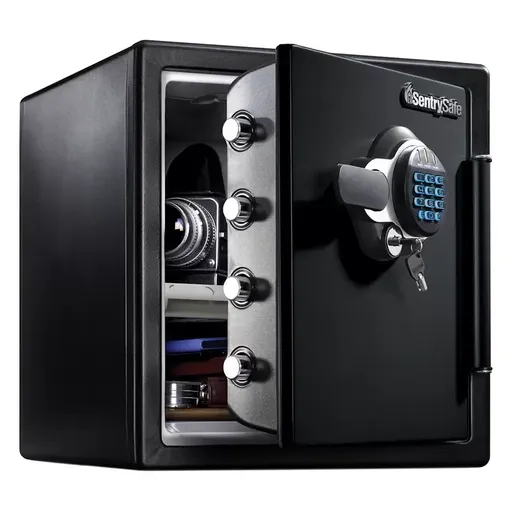 Black Fire Water Digital Safe 34.8L with UL Classified Fire Protection