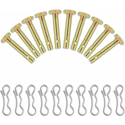 10 pcs Shear Pins, Replacement Cotter Pins, Replacement Shear Pin, For Spare Parts, Snow Blower Replacement