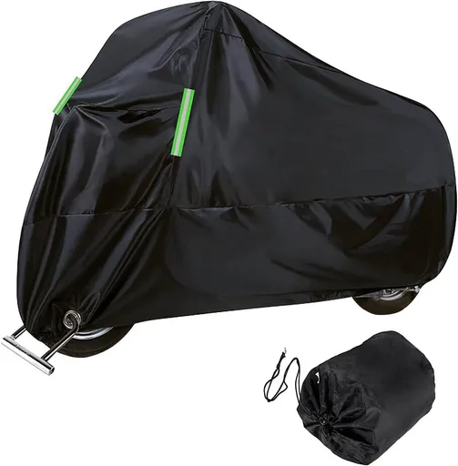 Heavy Duty PVC Motorcycle Cover 2XL/3XL for Weather Protection, for Rain, Snow, 530g Universal Fit