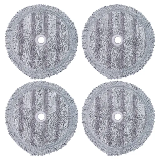 4PCS Fiber Mopping Pads High Strength Mop Cleaning Cloth Replacement Accessory Fit for LG Mops