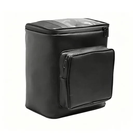 Extra Large Wheelchair Rear Storage Bag - Huge Capacity Organizer Pouch for Mobility Scooter Walker - Shopping Helper with Multiple Pockets - Black