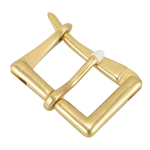 Adjustable Brass Belt Buckle with Pin Fastener, Replacement for and Fabric Belts