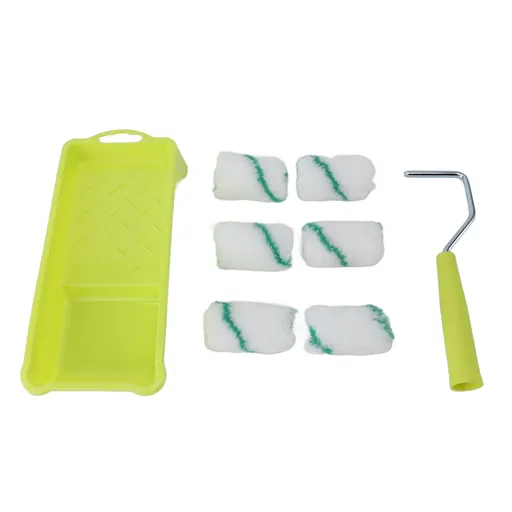 Small Paint Roller Set Precise Control Easy To Clean DIY Painting Tools for House Decoration Crafts Artwork
