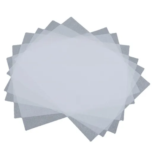 100 Sheets Tracing Paper 6.7 x 9.8 inches Artists Tracing Paper White Trace Translucent Clear Carbon for Pencil Sketching Printing Drawing Animation(White) White