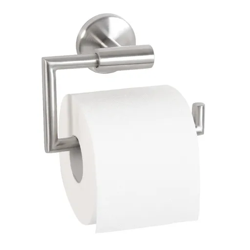 Hold - Toilet Paper Holder Wall Mount - No Drill - Toilet Paper Roll Holder - Stainless Steel - 10.5x15cm