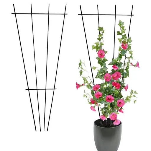 Garden Trellis,Plant Trellis,Plant Stake for Climbing Plants Indoor Outdoor,Plant Cage for Flower,Vegetable,Vines, Pot Trellis for Potted Plants