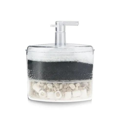 Mini Fish Tank Aquarium Built In Air Filter for Small Fish Tanks Filtration - Single