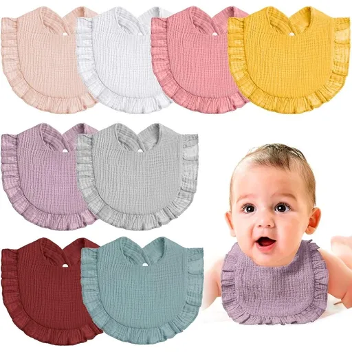 Baby Drool Bibs Baby Bandana Drool Bibs Cotton Unisex