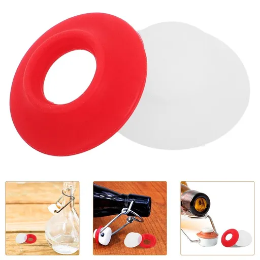 Assorted Color Silicone Seals for Kitchen Use Leakproof and Versatile 20Pcs