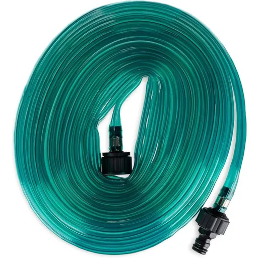 Flat Irrigation Garden Hose 7.5 Meters Green