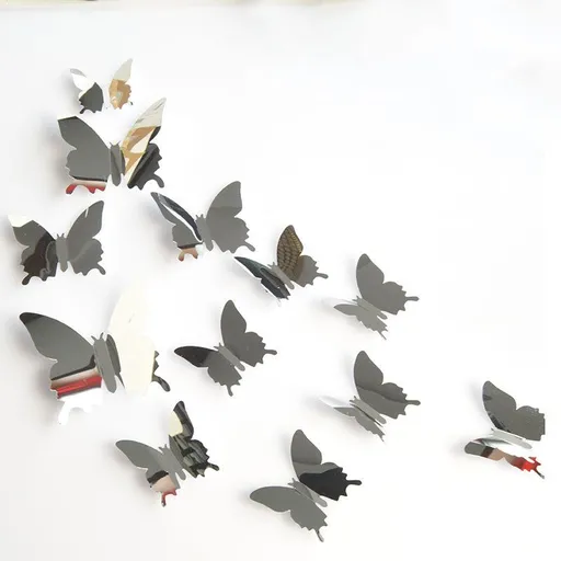 Butterfly Wall Decor Butterfly Stickers Removable Butterfly Decals for Home Nursery Classroom Kids Bedroom Bathroom