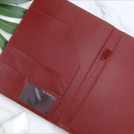 Padfolio Folder with Clipboard, Multi Pocket Organizer