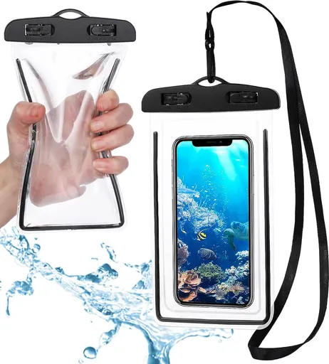 Waterproof Cases for Smartphones Up to 5.5 Inches | Waterproof Hard Case | 10 Meters Underwater
