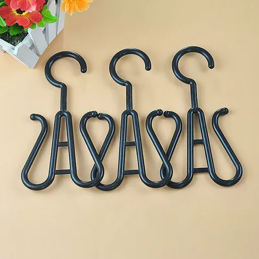 3pcs Portable Wig Hanger Reinforced Hooks For Hanging Wigs Display Holder For Home Salon Travel Wig Care Accessories Storage Organizer