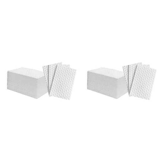 100 PCS Magic Sponge Eraser Sheets,Convex Point Melamine Sheets,Disposable Portable Magic Cleaning Eraser Thin Wipes