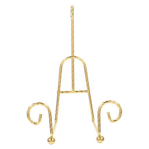 Golden Metal Mug Rack, Elegant Design, Ceramic Drainage, Multifunctional Display