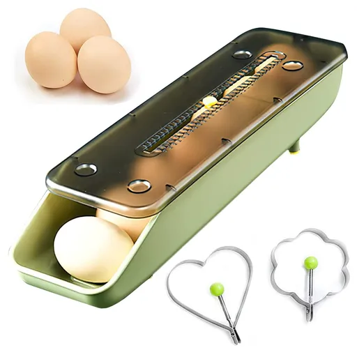 Rolling Egg Dispenser, Egg Holder for Refrigerator, Auto Rolling Design Egg Container - Convenient and Efficient Storage Solution