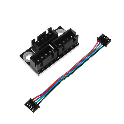 3D Printer Parts and Accessories, 1pcs 3D Printer Stepper Motor Parallel Module with 100mm Cables for Double Z Axis Dual