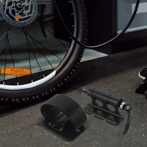 Aluminum Alloy Bike Mount Bracket Black Multifunctional Car and Bike Fork Holder Secure Transport