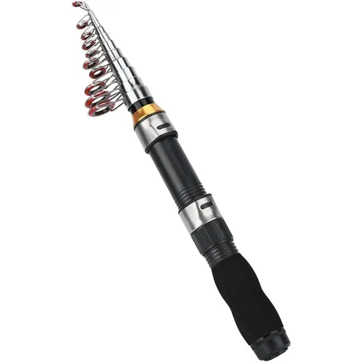 Portable Mini Fishing Rod Fishing Gear Compact Travel Rods for Outdoor Sports - 235cm